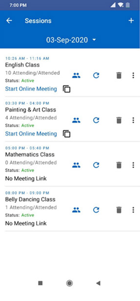 Topics Sessions